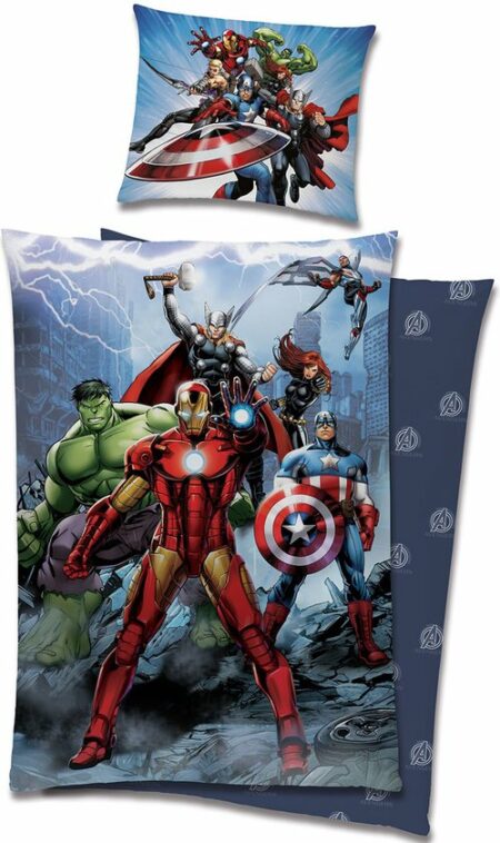 Marvel Avengers Dekbedovertrek - Assemble - 140 x 200 cm
