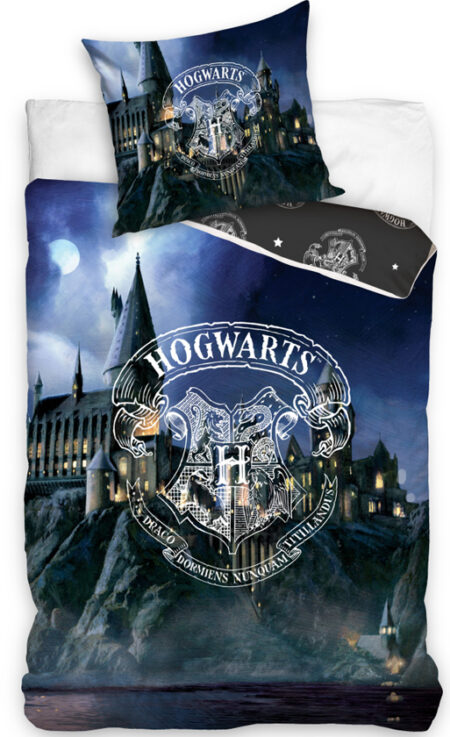 Harry Potter dekbedovertrek - hogwarts - 140 x 200 cm - katoen
