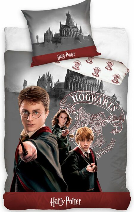 Harry Potter Dekbedovertrek - Zweinstein - 140 x 200 cm