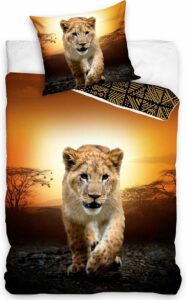 DREAMEE Duvet cover - lion - 140 x 200 cm