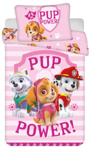 Paw Patrol dekbedovertrek Pup Power 140 x 200 cm - 70 x 90 cm (polyester)