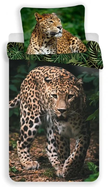 Animal Pictures Dekbedovertrek Leopard 140 x 200 cm 70 x 90 cm - Katoen pre order