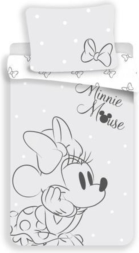 Disney Minnie Mouse Dekbedovertrek bogen - 140 x 200 cm - Katoen