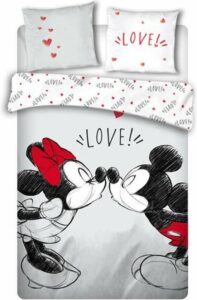 Disney Minnie Mouse Dekbedovertrek Love - 240 x 220 cm - Polyester