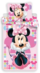 Disney Minnie Mouse Dekbedovertrek Sweet Minnie - 140 x 200 cm - Polyester