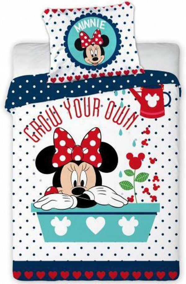Disney Minnie Mouse Grow your own Dekbedovertrek - 100 x 135 cm