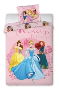 Disney Princess Dekbedovertrek Friends - Eenpersoons - 140 x 200 cm