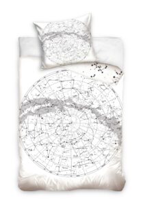 Dreamee Duvet cover Globe 140 x 200 cm 70 x 90 cm - Cotton