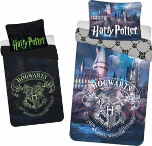 Harry Potter Dekbedovertrek Glow in the Dark - 140 x 200 cm - 70 x 90 cm