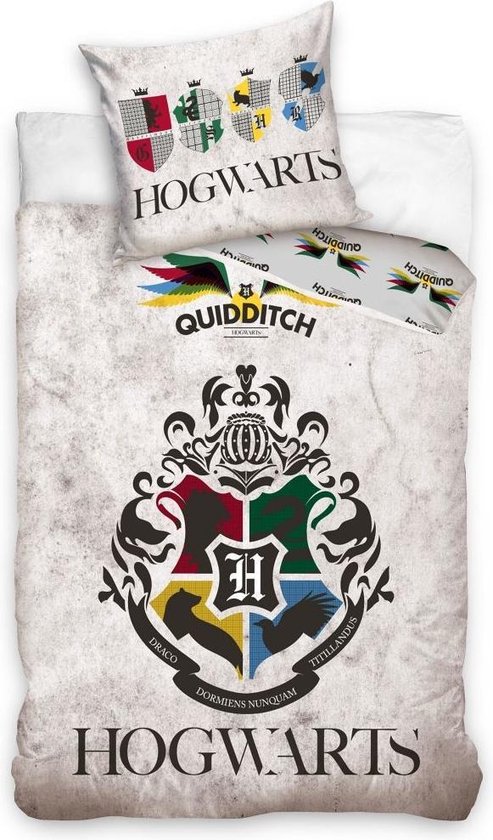 Harry Potter Dekbedovertrek Quidditch Classic - 140 x 200 cm