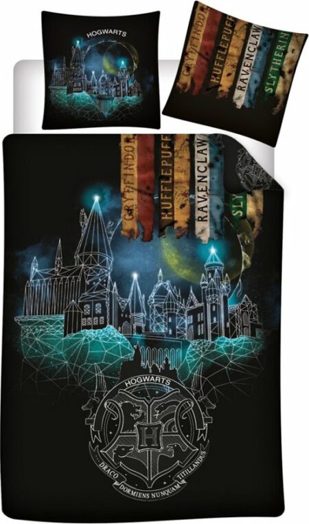 Harry Potter Dekbedovertrek Tovenarij - 140 x 200 cm Polyester