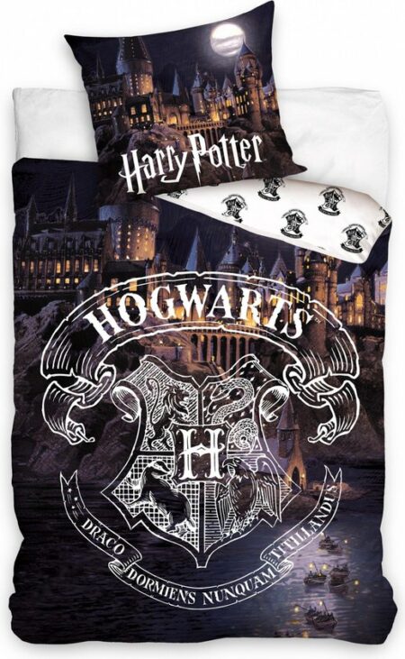 Harry Potter Hogwarts Dekbedovertrek - 140 x 200 cm