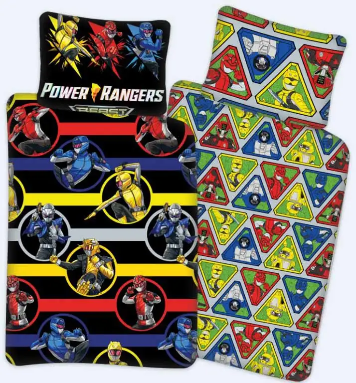 Power Ranger Peuterdekbedovertrek 100 x 135 cm - Katoen