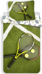 Dreamee Dekbedovertrek Tennis 140 x 200 cm - 70 x 90 cm