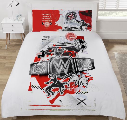 WWE Wrestling Champion Dekbedovertrek tweepersoons 200 x 200 cm