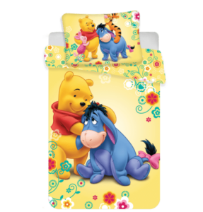 Winnie The Pooh & Ioor dekbedovertrek 100 x 135 cm - Katoen