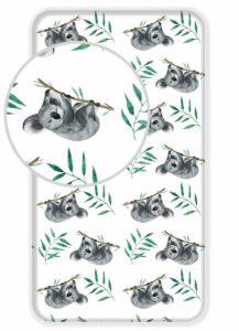 Koala Hoeslaken Eenpersoons - 90 x 200 cm - Katoen