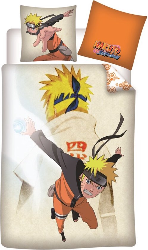 Naruto Dekbedovertrek Ninja 140 x 200 cm Katoen