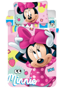 Housse de couette Minnie Mouse 100 x 135 cm - Coton - précommande