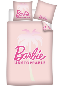 Barbie Dekbedovertrek Unstoppable polyester - 140 x 200 cm  63 x 63 cm