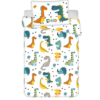 Dino world baby Peuterdekbedovertrek dinosaurus - 100 x 135 cm - Katoen pre order