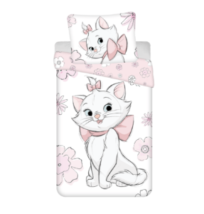 Disney Aris to Cats dekbedovertrek flowers 140 x 200 cm Katoen