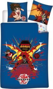 Bakugan Dekbedovertrek Brawl  140 x 200 cm microfiber