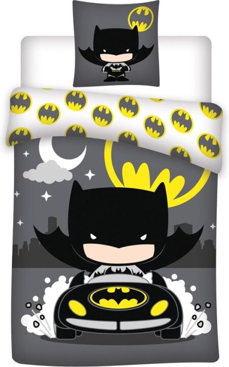 Batman Dekbedovertrek gots!  140 x 200 cm - Bio katoen