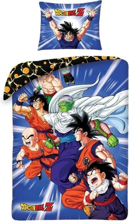 Dragon Ball Z Dekbedovertrek Fight - 140 x 200 cm - Katoen  - 70 x 90 cm