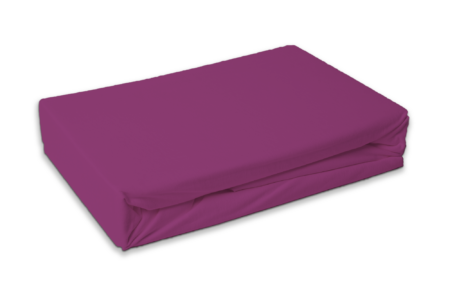 Jersey hoeslaken - licht Paars - Matras dikte 30 cm