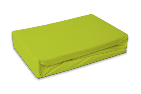 Jersey hoeslaken - Lime Groen - Matras dikte 30 cm