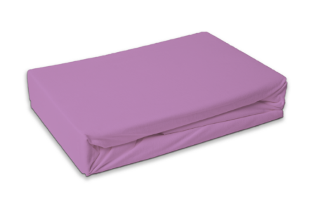 Jersey hoeslaken - Lila - matras dikte 40 cm