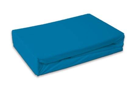 Jersey hoeslaken - Marine Blauw - Matras dikte 30 cm