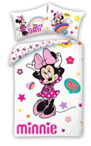 Minnie Mouse Dekbedovertrek Hi - 140 x 200 cm - Katoen - 70 x 90 cm