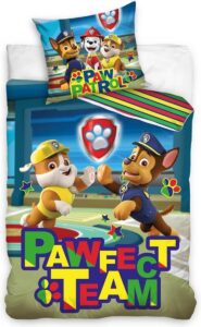 PAW Patrol Dekbedovertrek  Pawfect Team - Katoen 60 x 70 cm