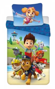 Paw Patrol dekbedovertrek team Patrol 140 x 200 cm - 70 x 90 cm - Polyester