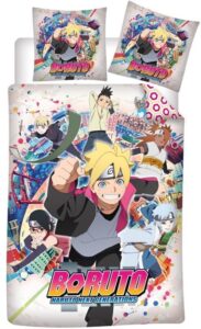 Boruto dekbedovertrek Team 140 x 200 cm - polyester