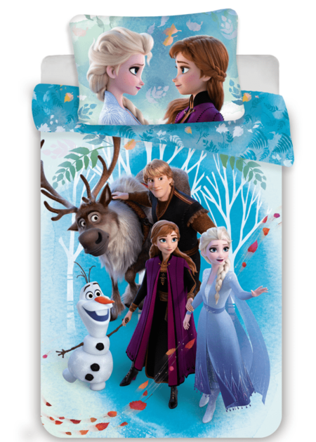 Frozen peuterdekbedovertrek familie - 100 x 135 cm - Katoen pre order