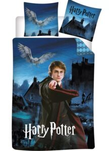 Harry Potter Dekbedovertrek Hedwig Glow in the Dark - 140 x 200 cm (70 x 90 cm )