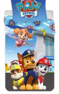 Paw Patrol dreumesdekbedovertrek  100 x 135 cm Katoen