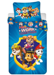 PAW Patrol Dekbedovertrek Hero's Work Together 140 x 200 cm - 65 x 65 cm - pre order