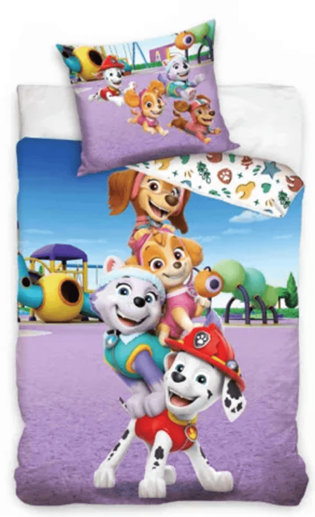 PAW Patrol Dekbedovertrek Happy outside 140 x 200 cm - 70 x 90 cm