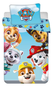 Paw Patrol peuterdekbedovertrek Team lichtblauw - 100 x 135 cm