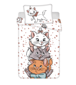 Aristocats Peuterdekbedovertrek Friends - 100 x 135 cm - Katoen -pre-order