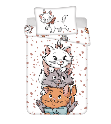 Aristocats Peuterdekbedovertrek Friends - 100 x 135 cm - Katoen -pre-order