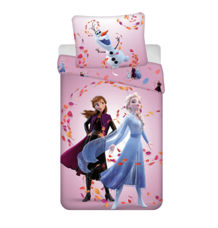 Disney Frozen Dekbedovertrek Magisch- 140 x 200 cm - Katoen - 70 x 90 cm - pre-order