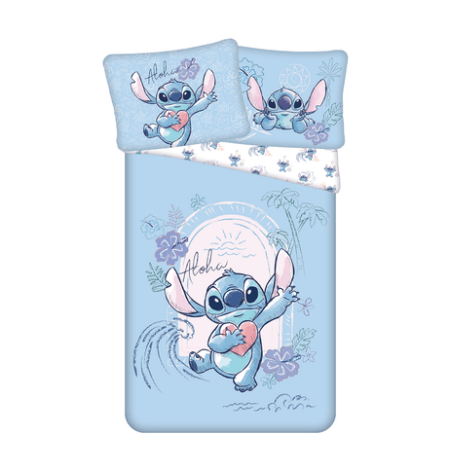 Lilo en Stitch dekbedovertrek Wave 140 x 200 cm - 70 x 90 cm - katoen -pre-order