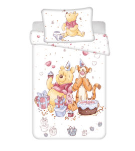 Winnie The Pooh Birthday party dekbedovertrek 135 x 100 cm - Katoen - pre order