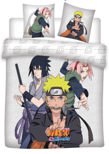 Naruto Dekbedovertrek Ready 240 x 220 cm Polyester 63 x 63 cm