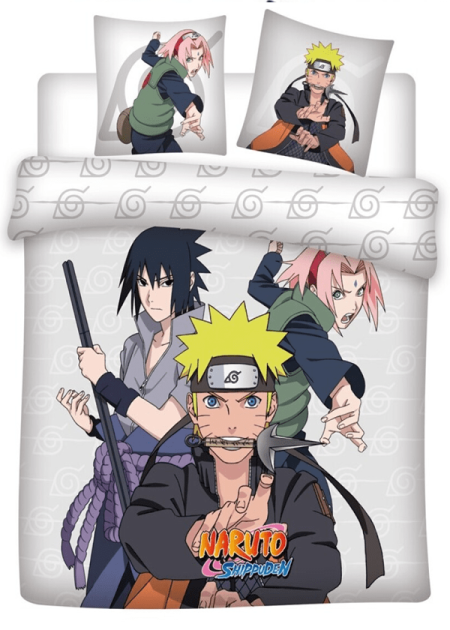 Naruto Dekbedovertrek Ready 240 x 220 cm Katoen 63 x 63 cm